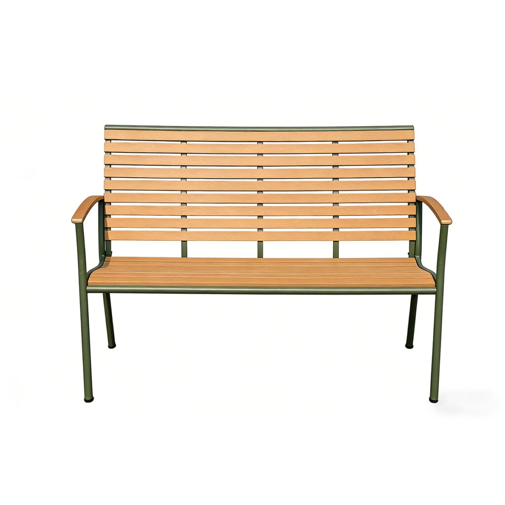 Robyn Steel & Wood Garden Bench 5029936998354 2